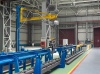 Line for center sill I-beam and bottom chord manufacturing 
