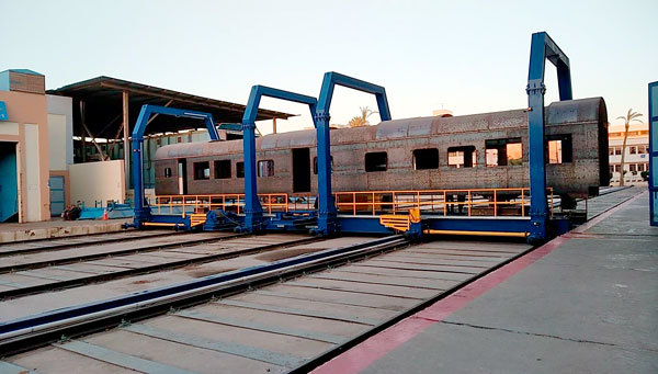 Traverser for SEMAF Railway Factory (Egypt)