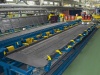 Plant for assembly and automatic welding of gondola car side walls