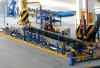 Multipurpose stand of semitrailer frame assembly