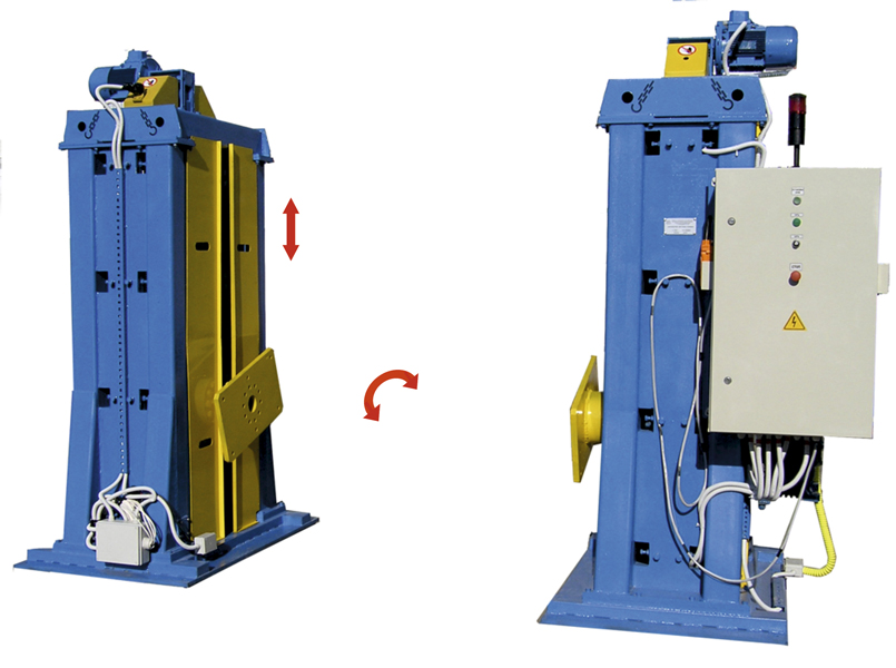 Headstock and tailstock positioners