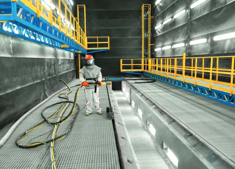 Blast rooms