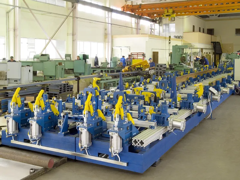 universal stand for assembling wagon frames