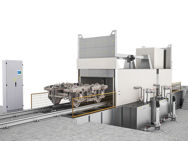 Automated Bogie Washing Station