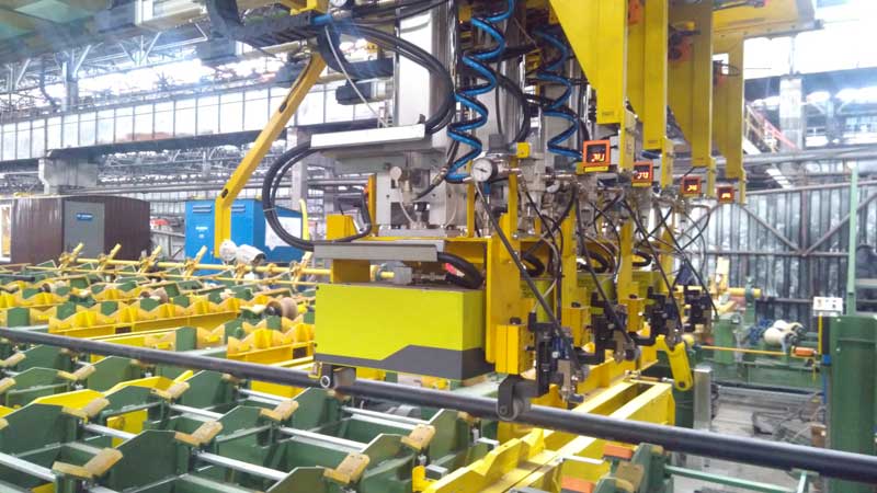 Pipe finishing line for Interpipe