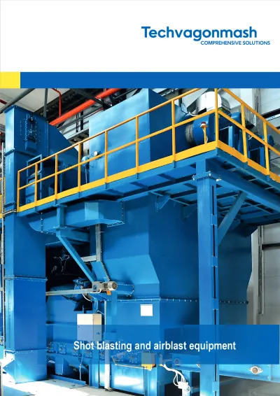 Shot blasting and abrasive blasting equipment