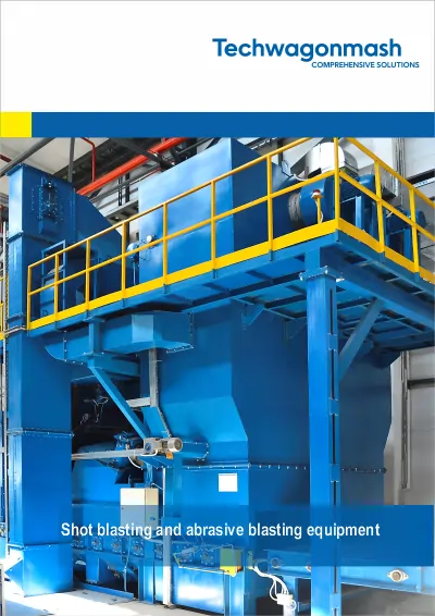 Shot blasting and abrasive blasting equipment