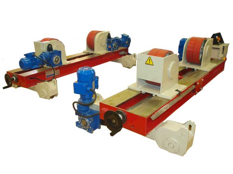 Welding roller rotators