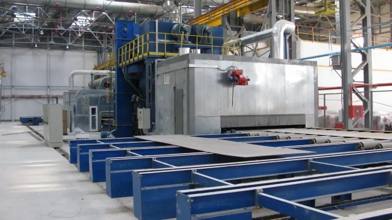 Pre-Drying and Heating Chamber