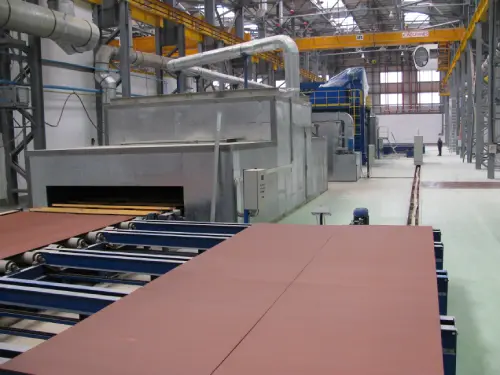 Preservation lines: shot blasting and painting in one solution