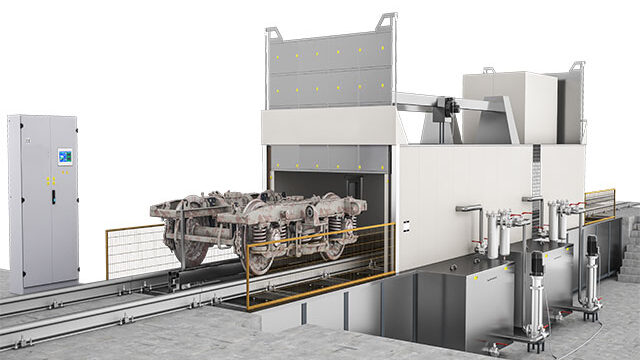 Automated Bogie Washing Station