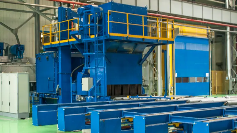 Roller Conveyor Shot Blasting Machines