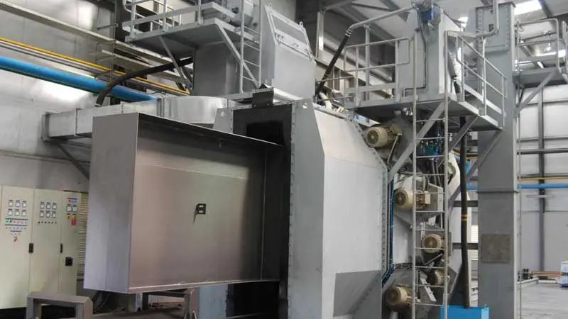 Shot Blasting Machines for Welded Metal Structures