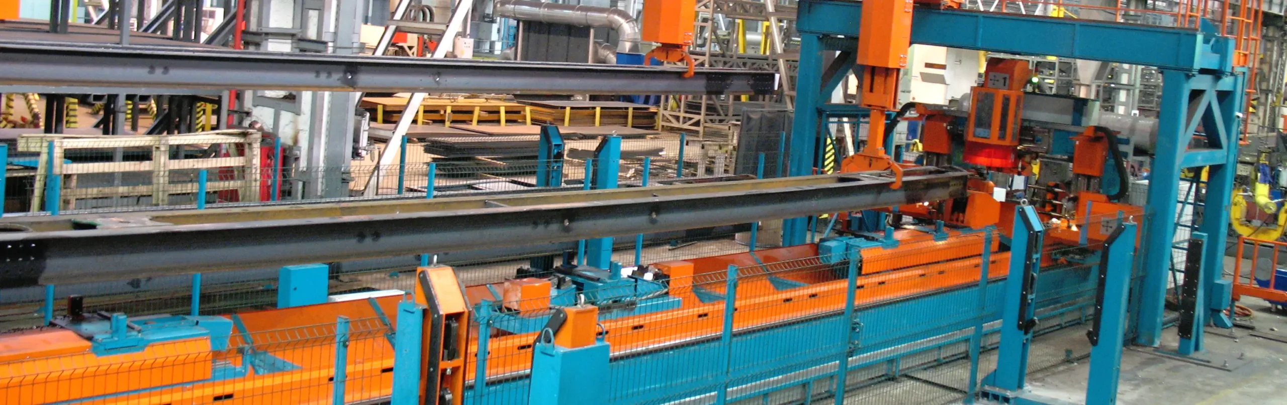 Automated CNC Drilling Stand for Freight Wagon and Hopper Center Sills