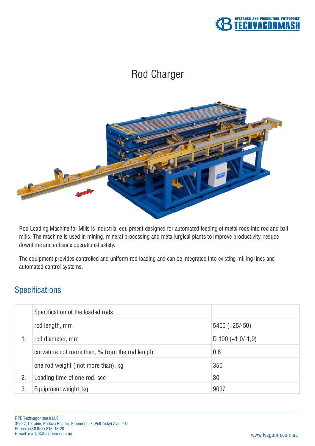 Rod Charger