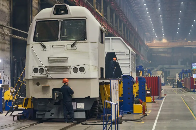 Установка домкратная для выверки главной рамы