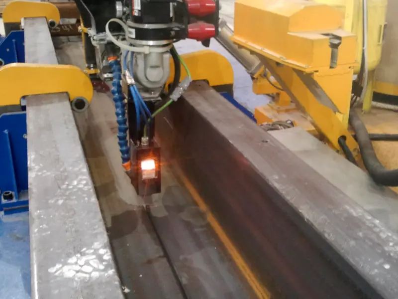 Стенд сварки балок под флюсом