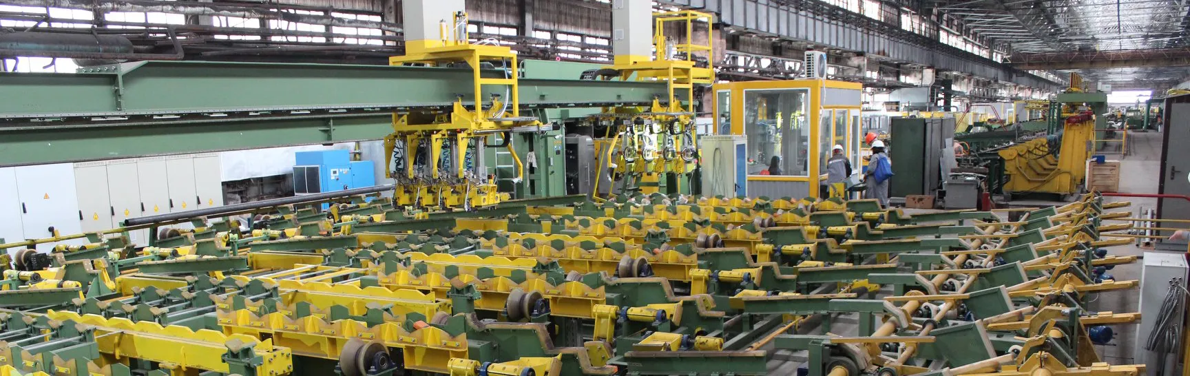 Комплексно-автоматизированная линия взвешивания, измерения длины, клеймения и маркировки труб