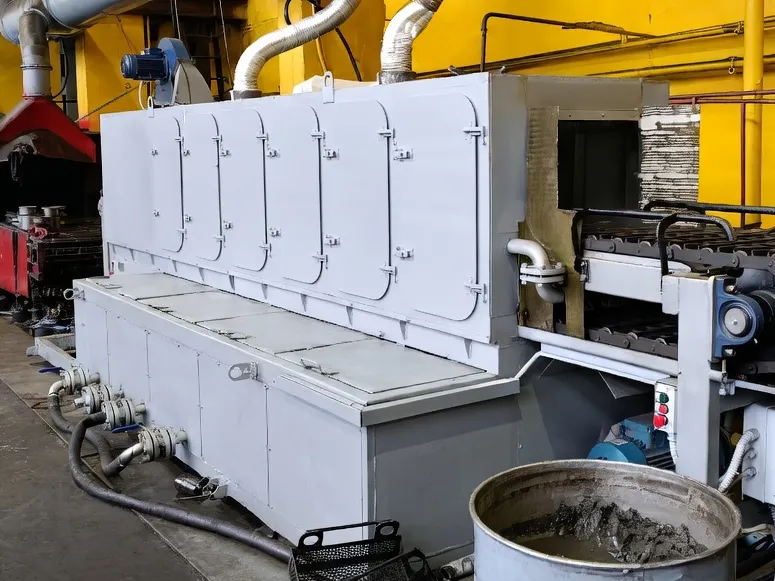 Мийна машина для корпусів букс залізничних вагонів