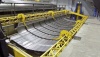 Welding positioners for car roof covering sections 