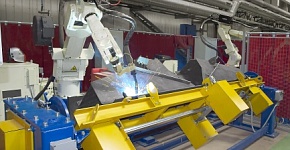 Automatization, robotization of welding facilities