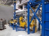 Railway wheels painting line