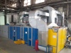 Railway axles coating line