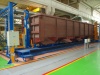 Assembly and welding stand for gondola car body