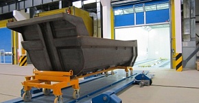 Equipment for the production of commercial vehicles