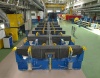 Gondola cars underframes assembly and welding stand