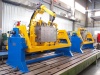 Heating boilers robotic welding center