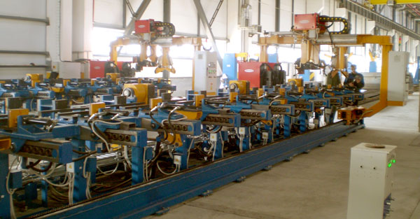 Girders automatic welding