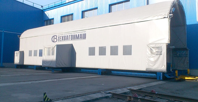 Traverser for freight wagons (load capacity 60 tons)